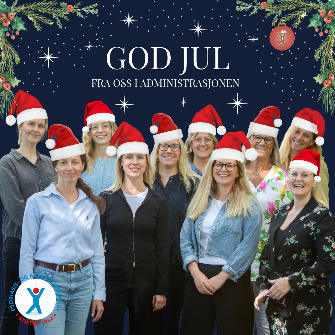 Bilde: God jul fra oss i administrasjonen!