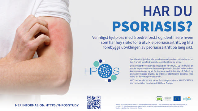 Studie om koblingen PSO og PsA